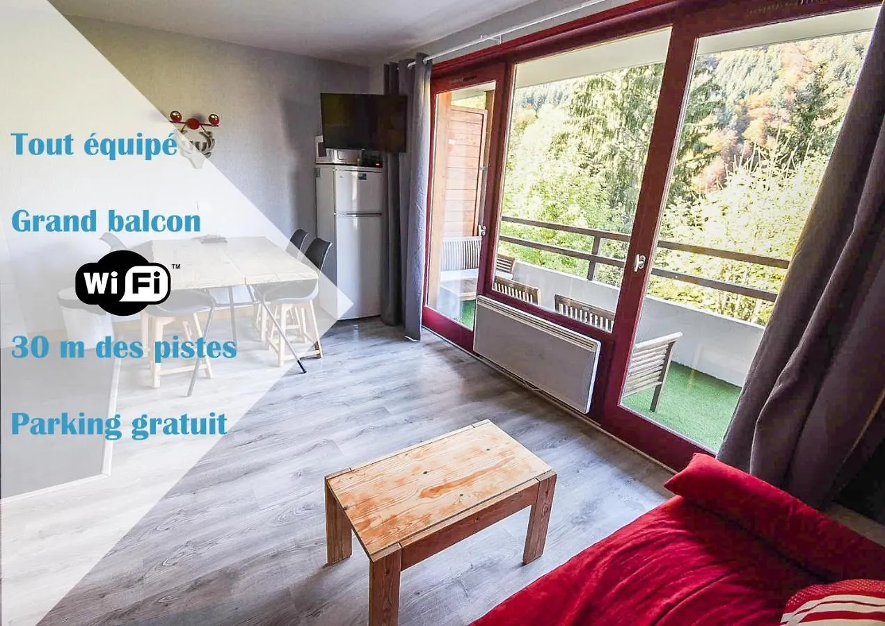 Le Relai S31 - Grand Et Lumineux Studio Avec Coin Montagne 4-6 Pers, Tout Equipe, Avec Wifi, A 30M Des Pistes Avec Un Grand Balcon, Draps Non Compris Saint-Jean-dʼAulps
